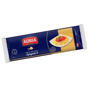 Macarrão com Ovos Espaguete 8 Adria 500g – Caixa com 20 Unidades