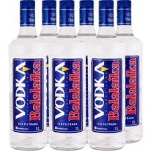 Vodka Balalaika 1L – Caixa com 12 Unidades