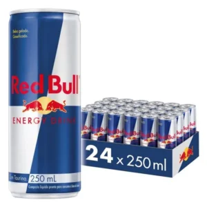 Energético Red Bull 250ml – Caixa com 24 Unidades