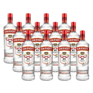 Vodka Smirnoff 998ml – Caixa com 12 Unidades