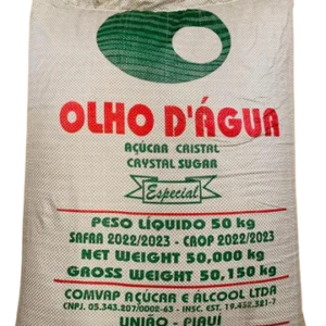 Açúcar Cristal Olho D’Água Saco 50kg