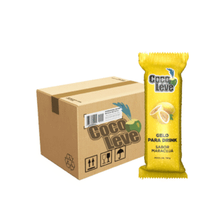 Gelo Coco Leve Sabor Maracujá 200ml – Caixa com 30 Unidades