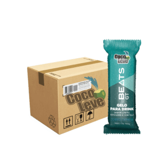 Gelo Coco Leve Sabor Limão, Gengibre e Hortelã 200ml – Caixa com 30 Unidades