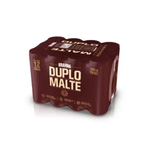 Cerveja Brahma Duplo Malte Lata 350ml – Fardo 12 Unidades