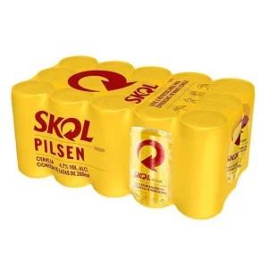 Cerveja Skol Pilsen Lata 269ml – Fardo 15 Unidades