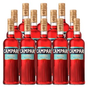 Aperitivo Campari Bitter 748ml – Caixa com 12 Unidades