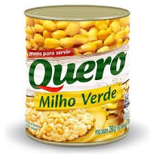 Milho Verde em Conserva Quero Lata 280g – Caixa com 24 Unidades