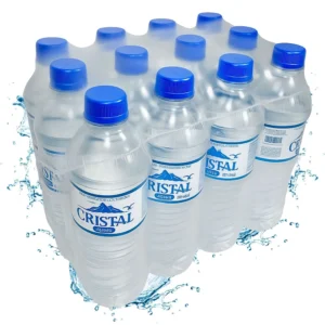 Água Cristal 510ML Natural Sem Gás – Fardo com 12 Unidades